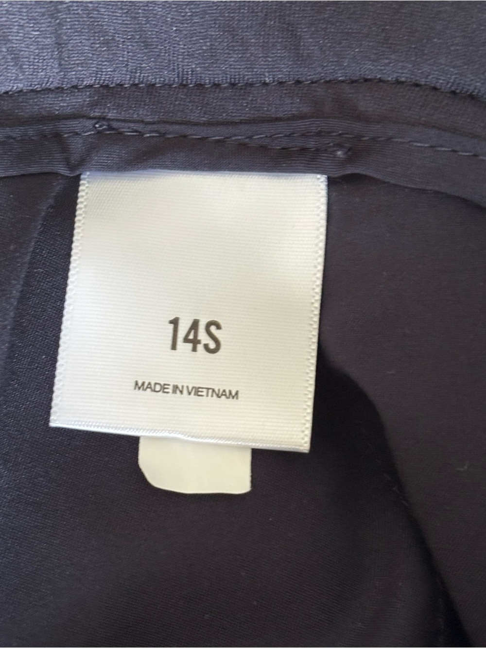 Express Editor Mid Rise Bootcut Dress Pants Navy Size 14 Short - Picture 4 of 5